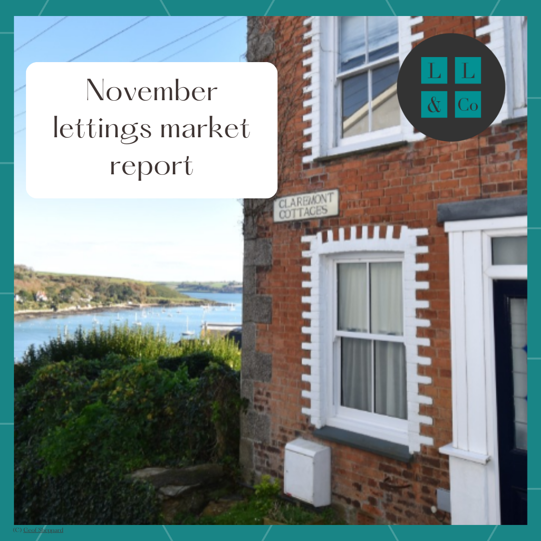 November 2023 Monthly Market Report for Cornwall